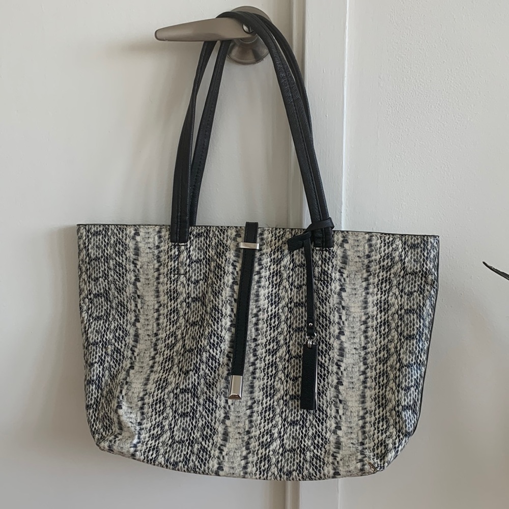 Vince Camuto Snake Skin Tote
